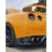 Nissan R35 GTR LB V1 Carbon Rear Spats (CBA DBA)